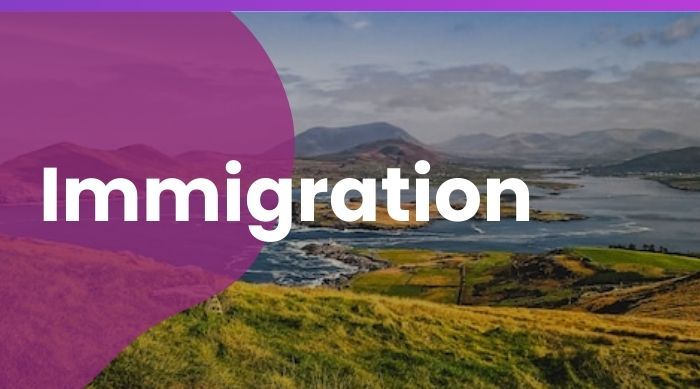 Immigration Ireland Irish Immigration Banner